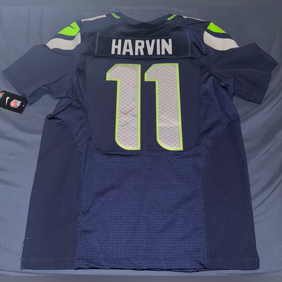 Percy Harvin Seattle Seahawks Nike Elite Jersey Size 44 Stitched MSRP $295 NWT - Picture 9 of 16